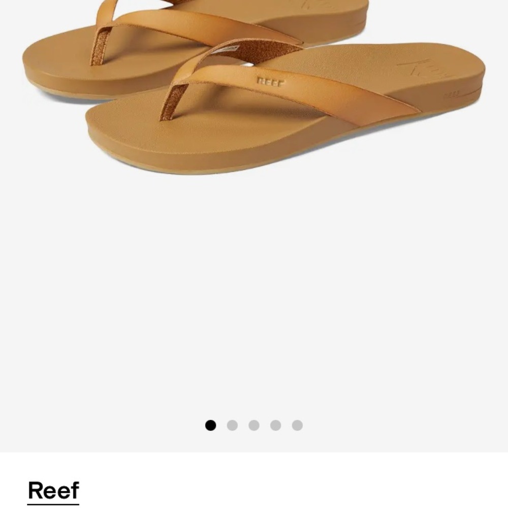 Reef Women's Cushion Court Sandals in Tan